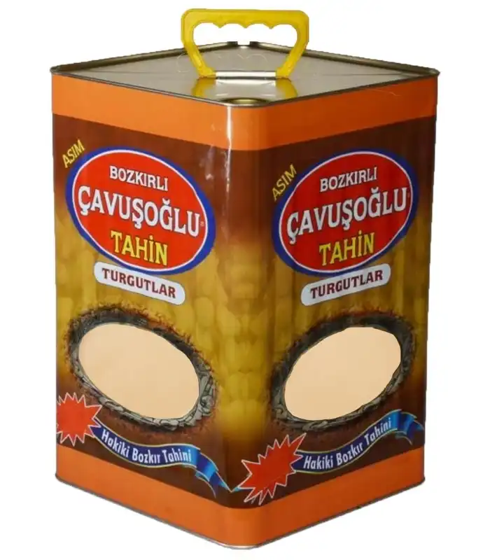 Tek%20Kavrulmuş%20Beyaz%20Bozkır%20Tahini%2019%20Kg