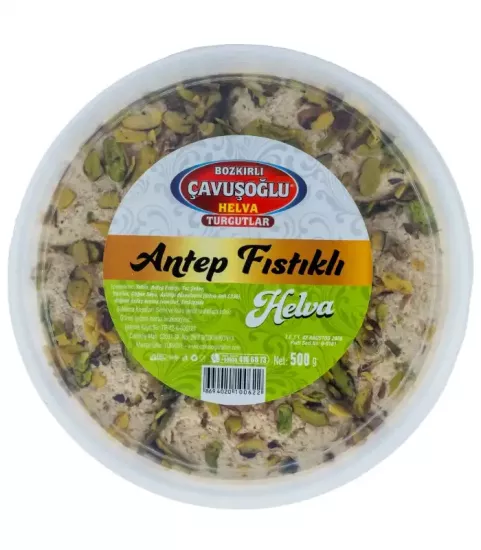 Çavuşoğlu Antep Fıstıklı Helva 500g