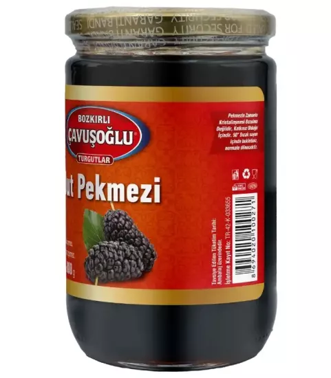 Çavuşoğlu Dut Pekmezi Cam Kavanoz 800g