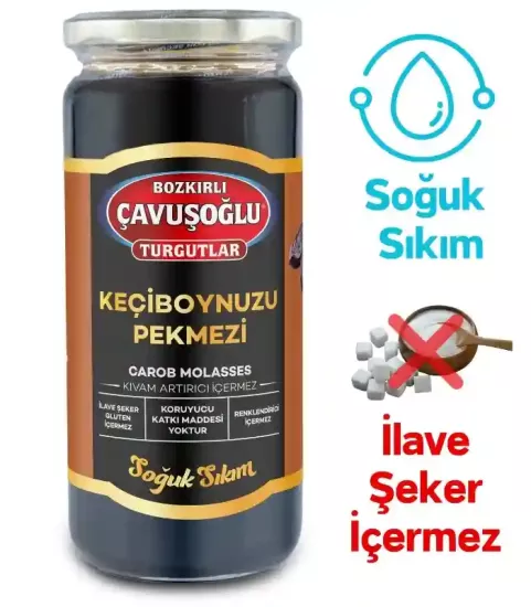 Soğuk Sıkım Keçiboynuzu Harnup Pekmezi 620g